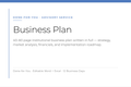 Business Plan