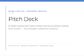 Pitch Deck