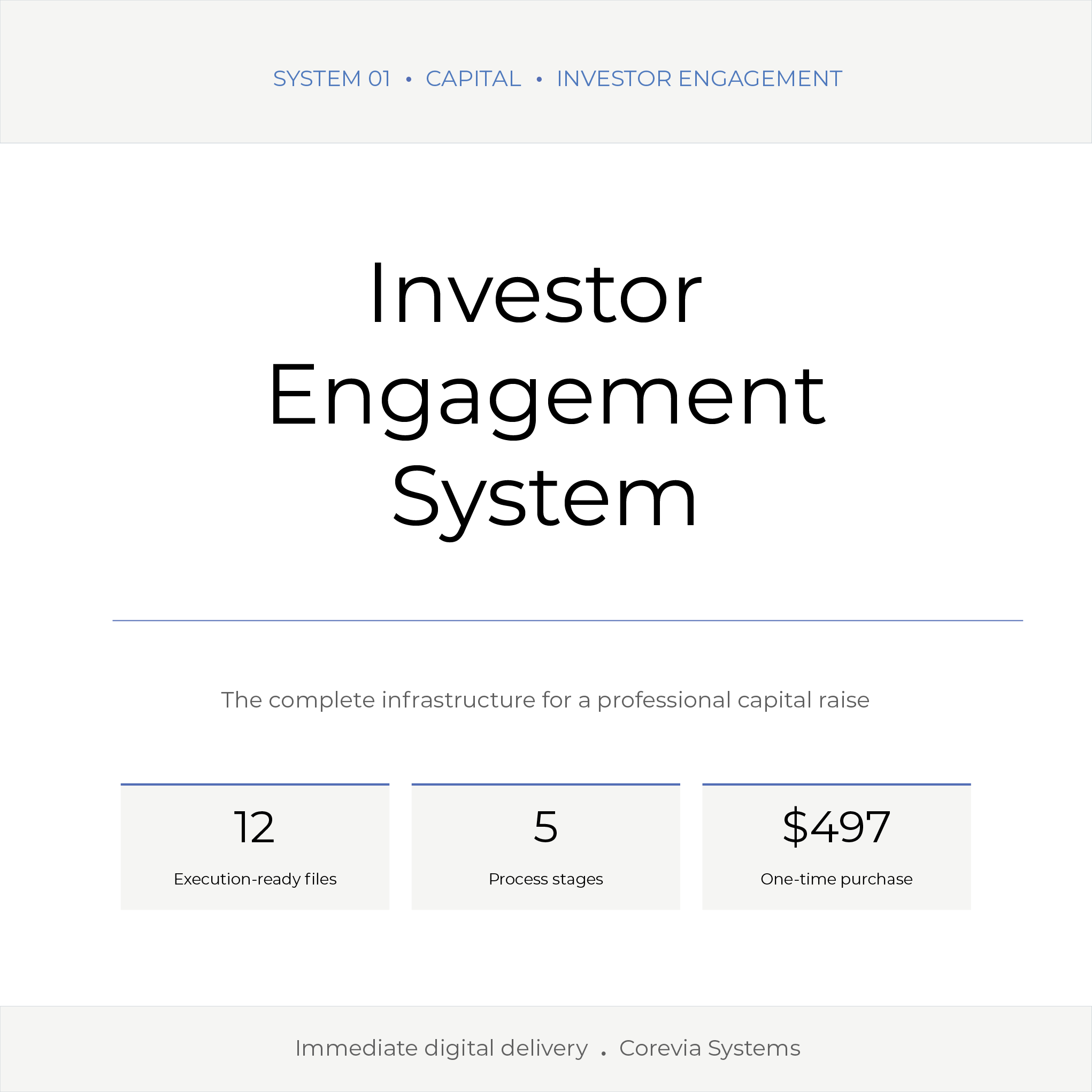 Investor Engagement System